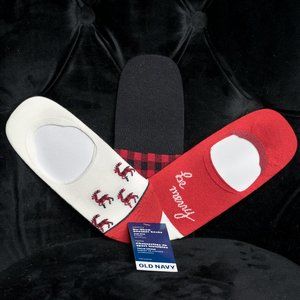 NWT No-Show Sneaker Socks 3-Pack For Women